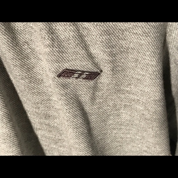 NWT Izod Jeans Polo Shirt Size XL Gray Grey - Picture 2 of 8